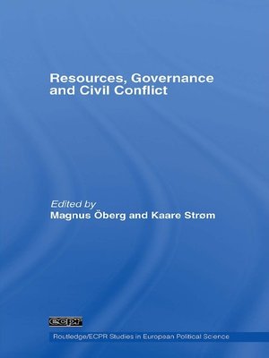 cover image of Resources, Governance and Civil Conflict
